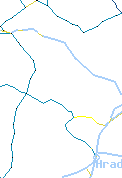 Mapa linii 040