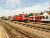 I tak by mohly vypadat vlaky z Budějovic do Vídně: Lokomotiva Taurus s vozy CityShuttle, foto: Michal Šimek