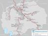 úplná mapa železniční osobní dopravy v Republice Makedonie, foto: tomsa0397